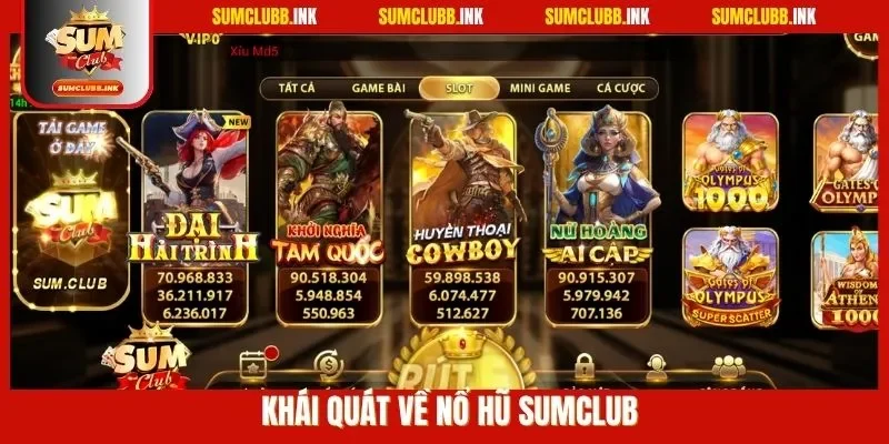 Khái quát về nổ hũ SUMCLUB