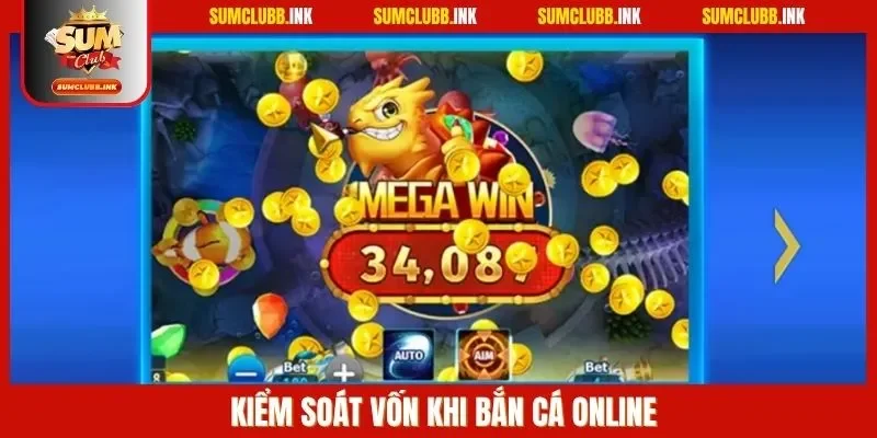 Kiểm soát vốn khi bắn cá online